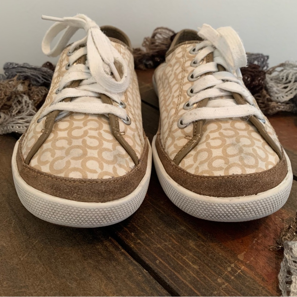 Coach Edith Canvas Sneakers - Picture 10 of 14